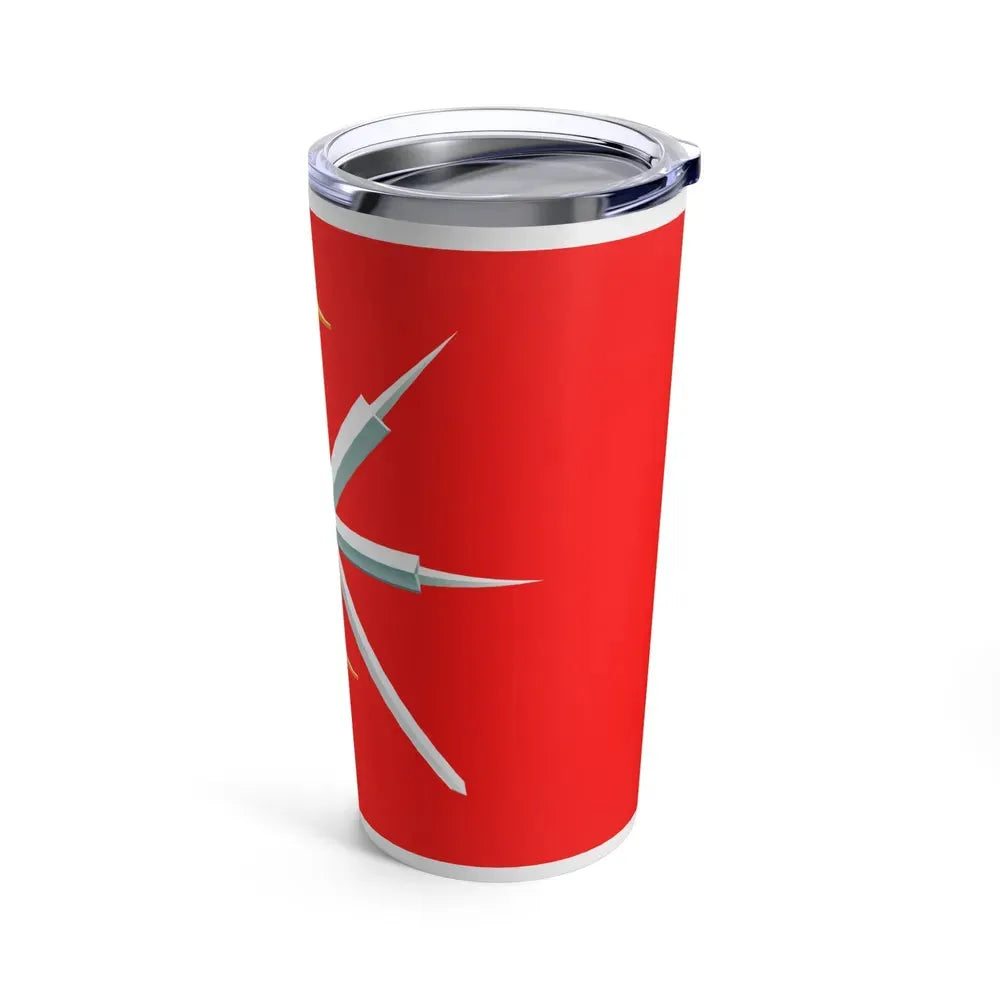 Flag of Tula Oblast Russia - Tumbler 20oz - Go Mug Yourself