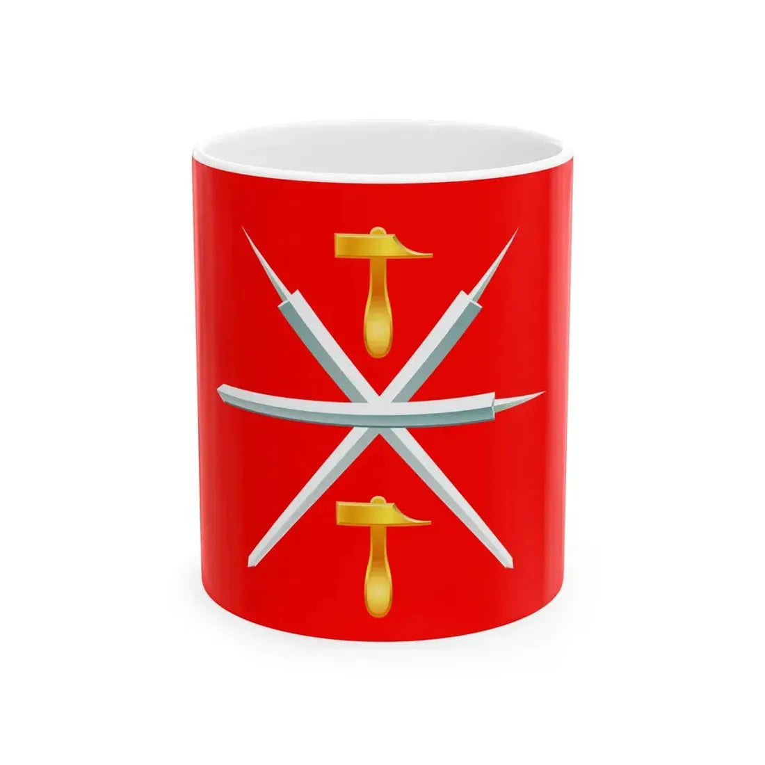 Flag of Tula Oblast (Russia) White Coffee Mug 11oz - Go Mug Yourself