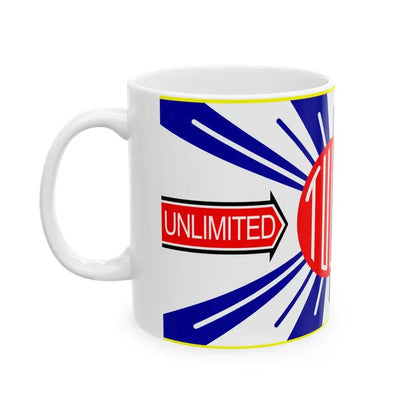Flag of Tulsa 1924-1941 (United States) White Coffee Mug - Go Mug Yourself
