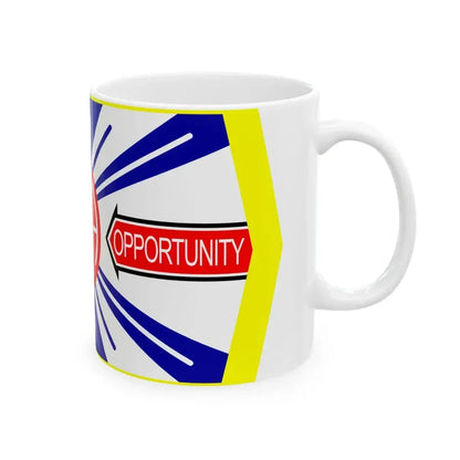 Flag of Tulsa 1924-1941 (United States) White Coffee Mug - Go Mug Yourself
