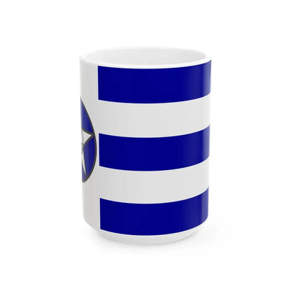 Flag of Tulsa 1941-1973 (United States) White Coffee Mug 15oz - Go Mug Yourself