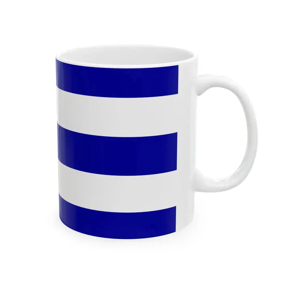 Flag of Tulsa 1941-1973 (United States) White Coffee Mug - Go Mug Yourself