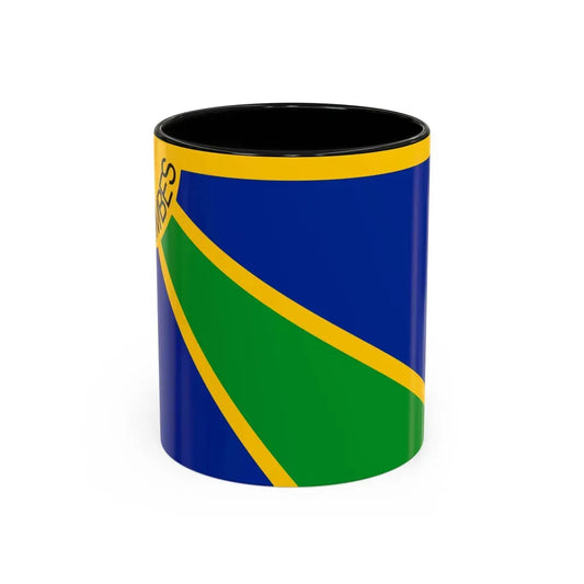 Flag of Tumbes capital of the Tumbes Region Peru - Accent Coffee Mug 11oz Black - Go Mug Yourself