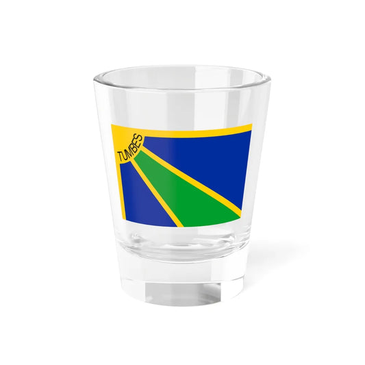 Flag of Tumbes capital of the Tumbes Region Peru - Shot Glass 1.5oz 1.5oz - Go Mug Yourself