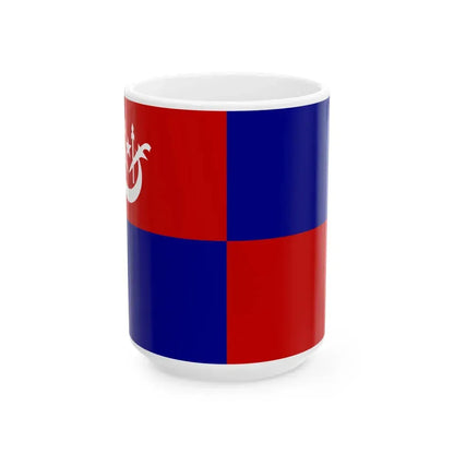 Flag of Tumpat Kelantan (Malaysia) White Coffee Mug 15oz - Go Mug Yourself