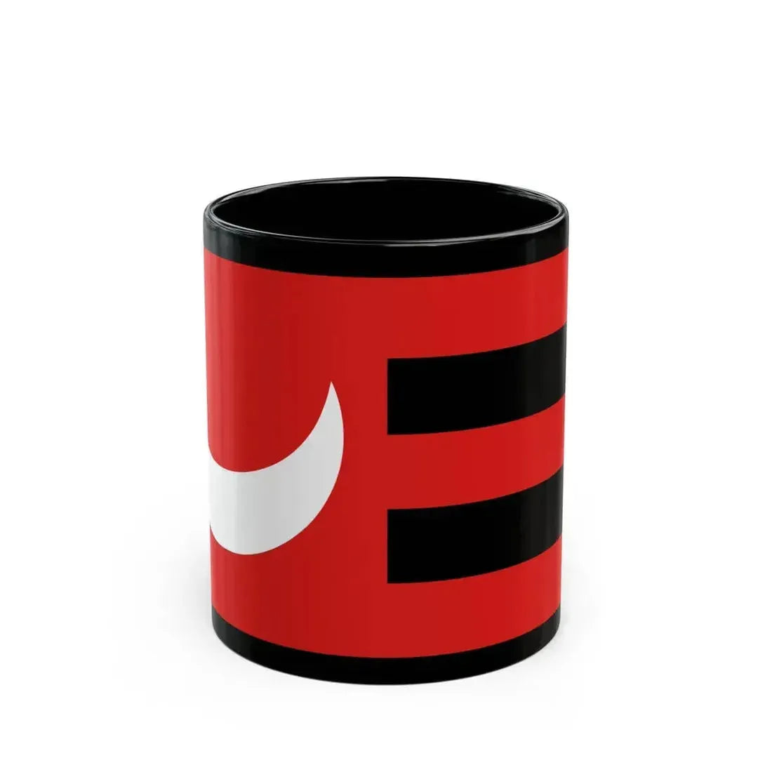 Flag of Tunis during 14th century - Black Coffee Mug 11oz - Go Mug Yourself
