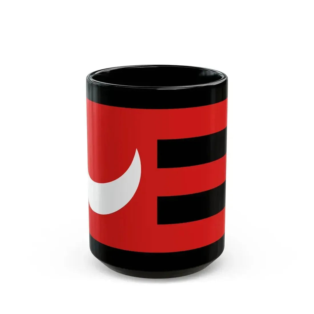 Flag of Tunis during 14th century - Black Coffee Mug 15oz - Go Mug Yourself