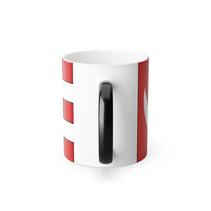 Flag of Tunis during 14th century - Color Changing Coffee Mug - Go Mug Yourself