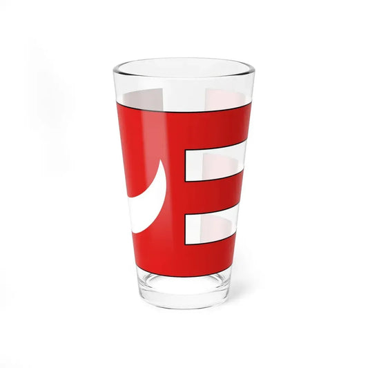 Flag of Tunis during 14th century - Pint Glass 16oz 16oz - Go Mug Yourself