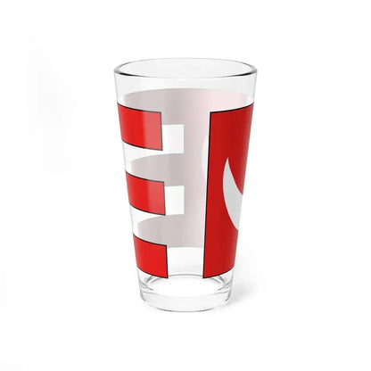 Flag of Tunis during 14th century - Pint Glass 16oz - Go Mug Yourself