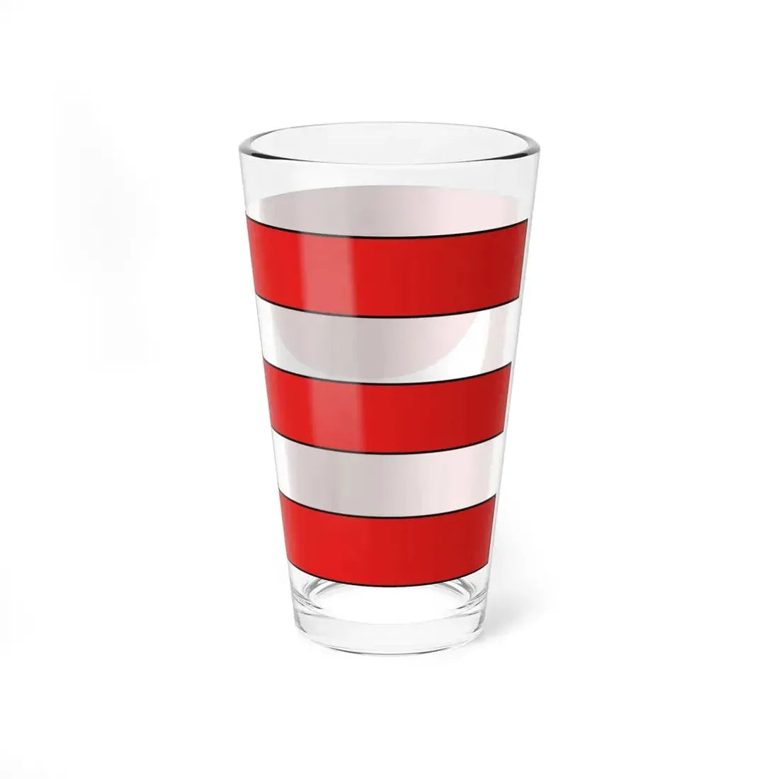 Flag of Tunis during 14th century - Pint Glass 16oz - Go Mug Yourself