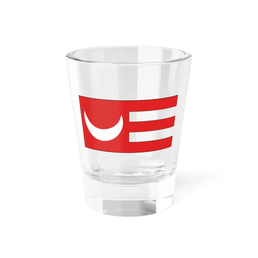 Flag of Tunis during 14th century (Tunisia) Shot Glass 1.5oz 1.5oz - Go Mug Yourself