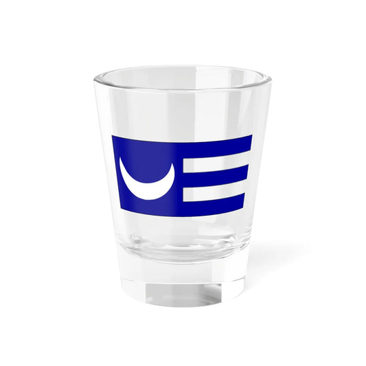 Flag of Tunis during 14th century variant (Tunisia) Shot Glass 1.5oz 1.5oz - Go Mug Yourself