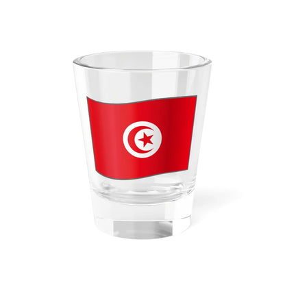 Flag of Tunisia-2 (Tunisia) Shot Glass 1.5oz 1.5oz - Go Mug Yourself