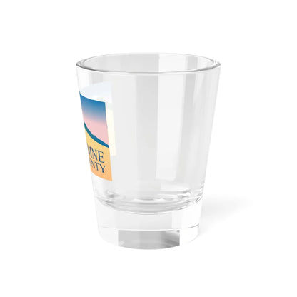 Flag of Tuolumne County California (United States) Shot Glass 1.5oz - Go Mug Yourself