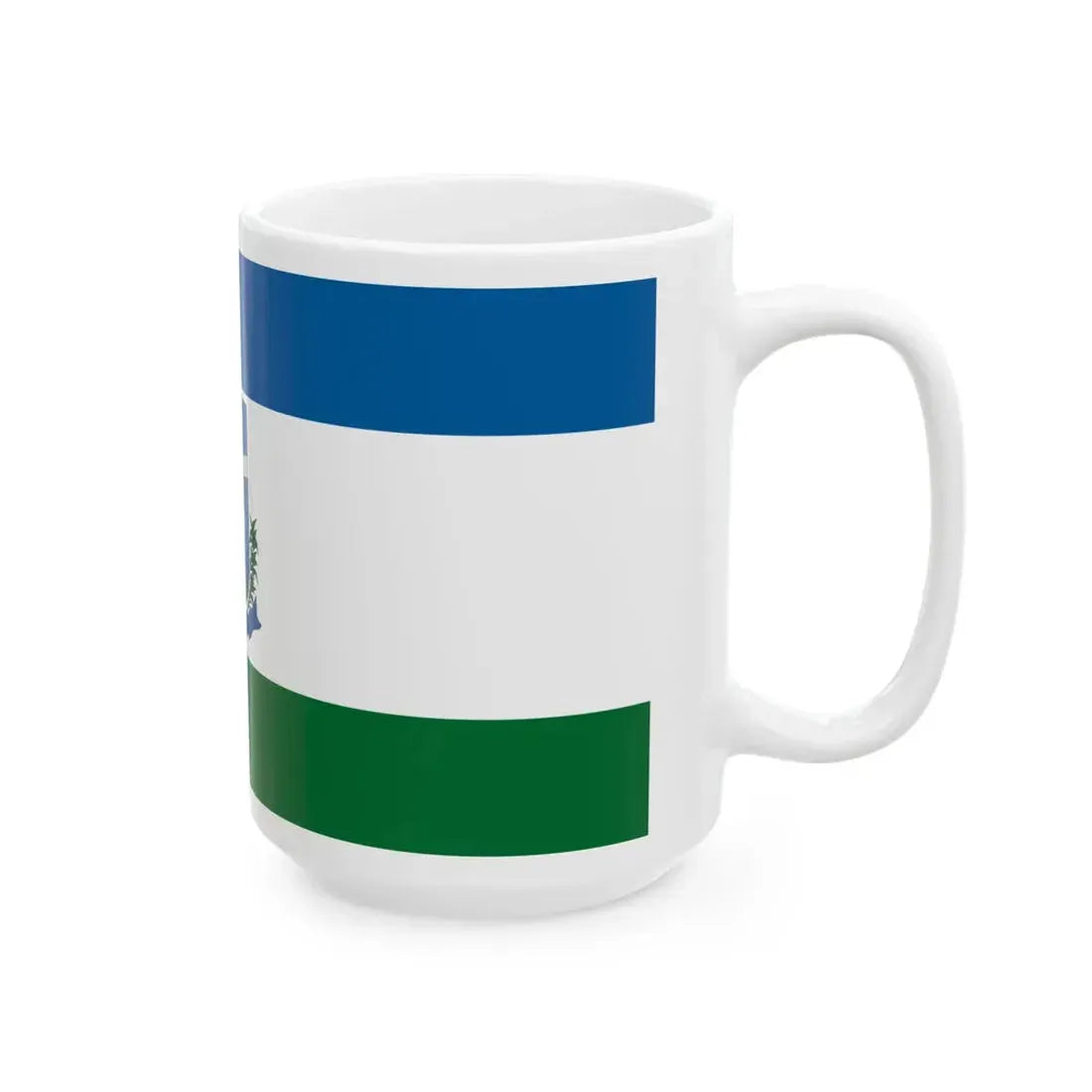 Flag of Tura (Hungary) White Coffee Mug - Go Mug Yourself