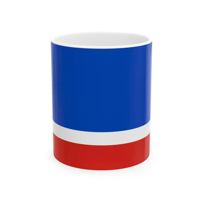 Flag of Turaw Belarus (Belarus) White Coffee Mug 11oz - Go Mug Yourself