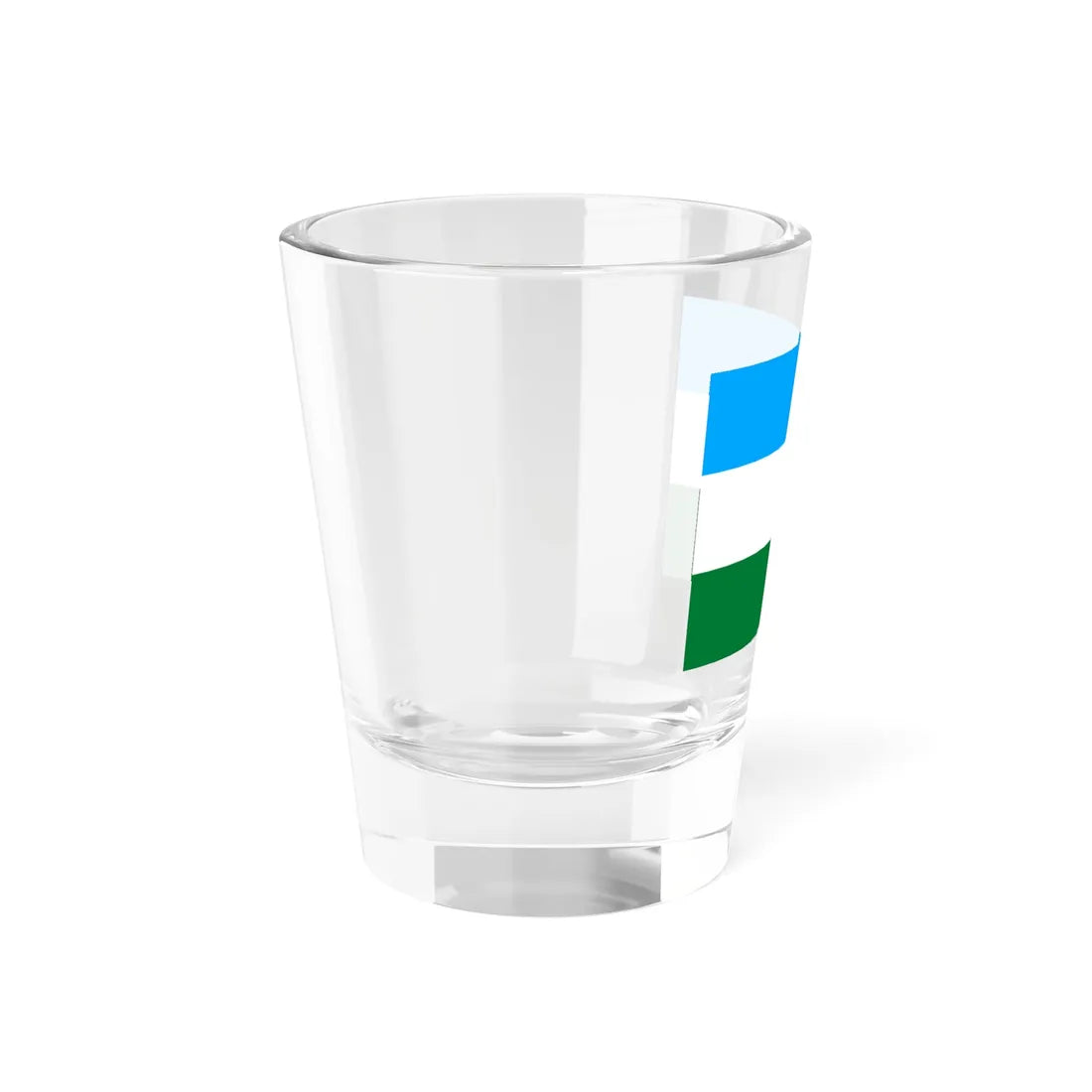 Flag of Turco Bolivia (Bolivia) Shot Glass 1.5oz - Go Mug Yourself
