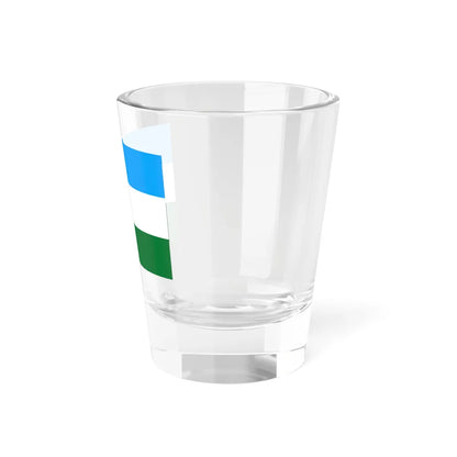Flag of Turco Bolivia (Bolivia) Shot Glass 1.5oz - Go Mug Yourself