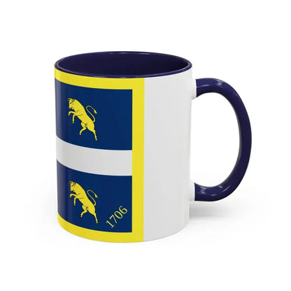 Flag of Turin Italy - Accent Coffee Mug - Go Mug Yourself