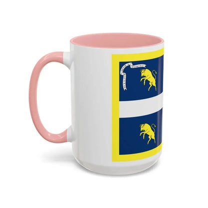 Flag of Turin Italy - Accent Coffee Mug - Go Mug Yourself