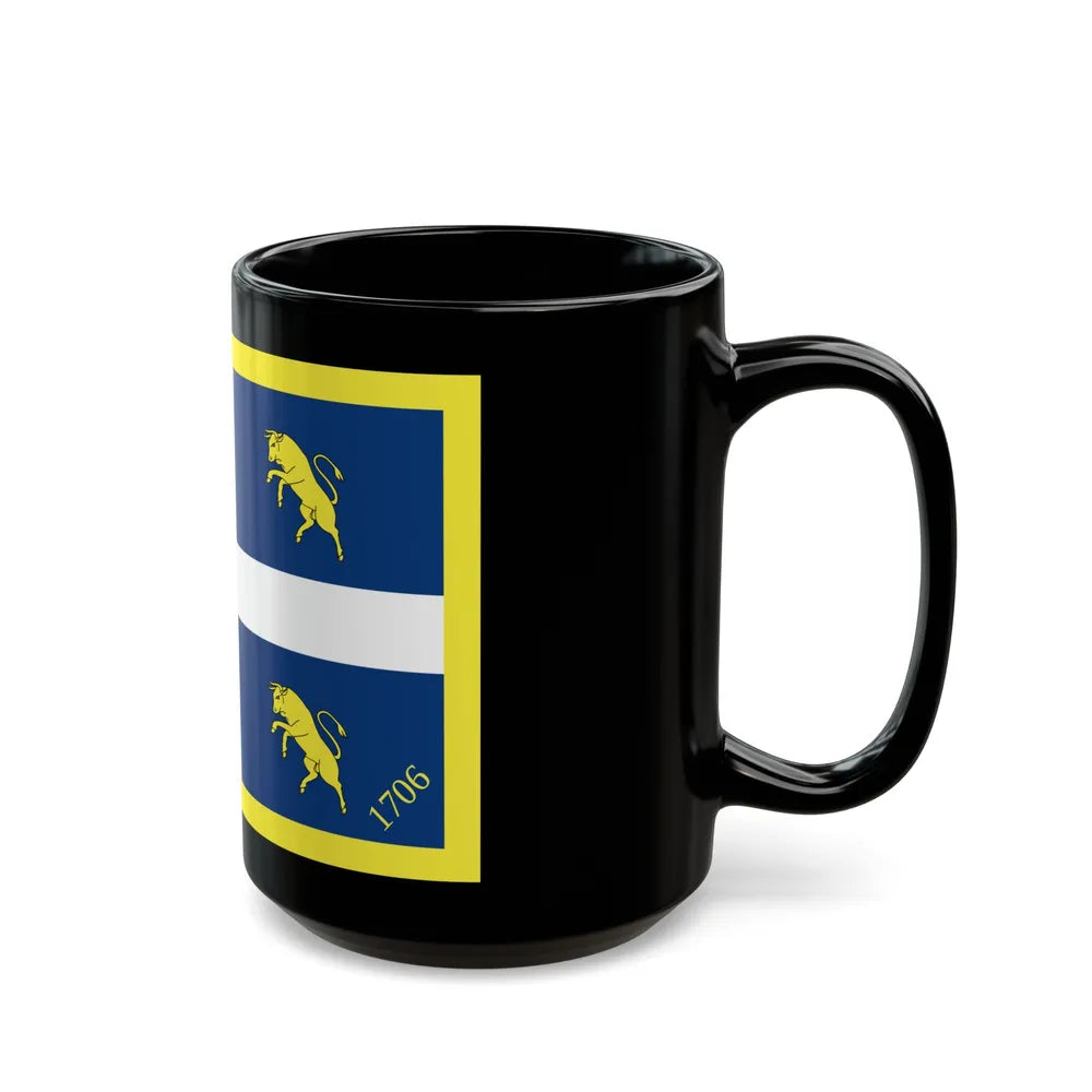 Flag of Turin Italy - Black Coffee Mug-Go Mug Yourself