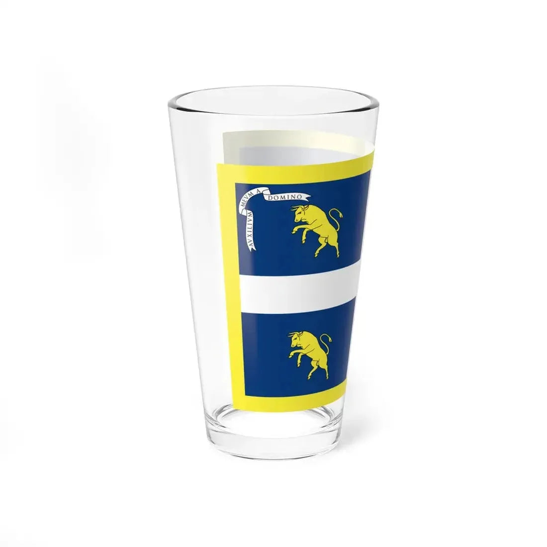 Flag of Turin (Italy) Pint Glass 16oz - Go Mug Yourself