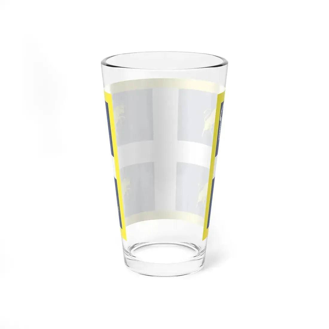 Flag of Turin (Italy) Pint Glass 16oz - Go Mug Yourself