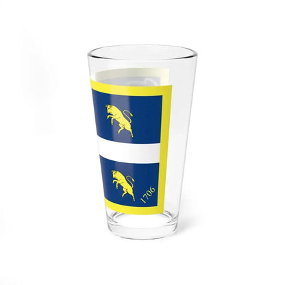 Flag of Turin (Italy) Pint Glass 16oz - Go Mug Yourself