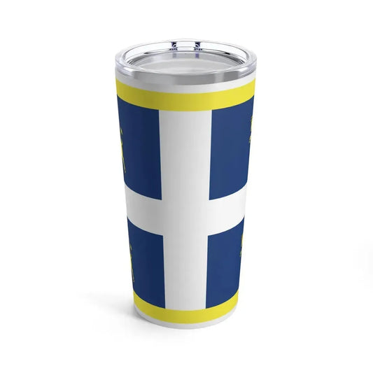 Flag of Turin Italy - Tumbler 20oz 20oz - Go Mug Yourself