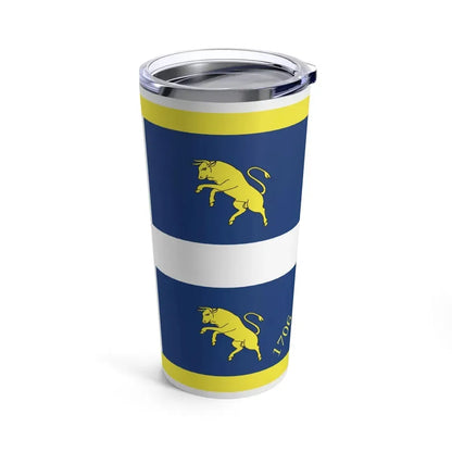 Flag of Turin Italy - Tumbler 20oz - Go Mug Yourself