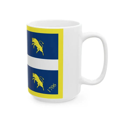Flag of Turin (Italy) White Coffee Mug - Go Mug Yourself