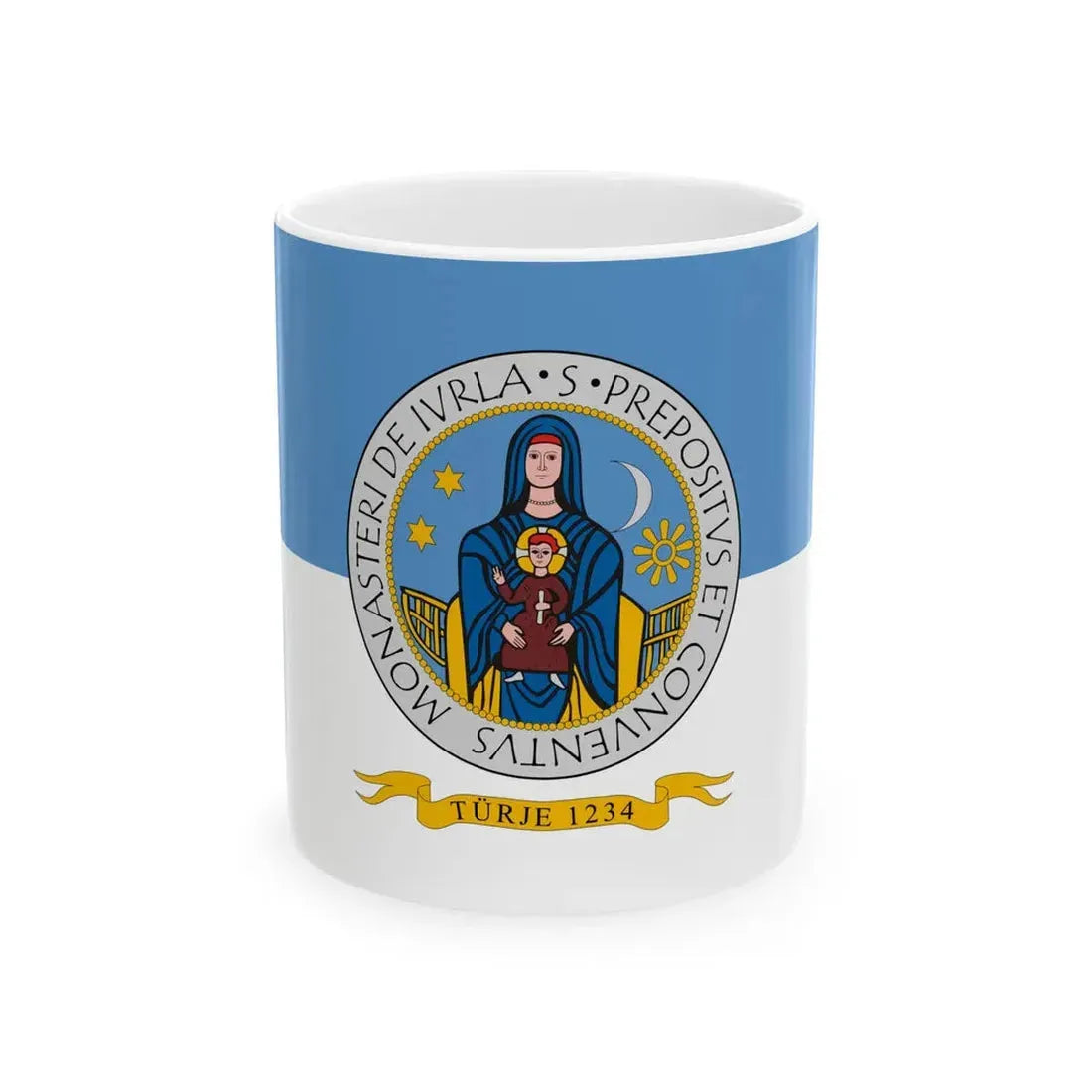 Flag of Turje (Hungary) White Coffee Mug 11oz - Go Mug Yourself