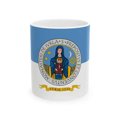 Flag of Turje (Hungary) White Coffee Mug 11oz - Go Mug Yourself
