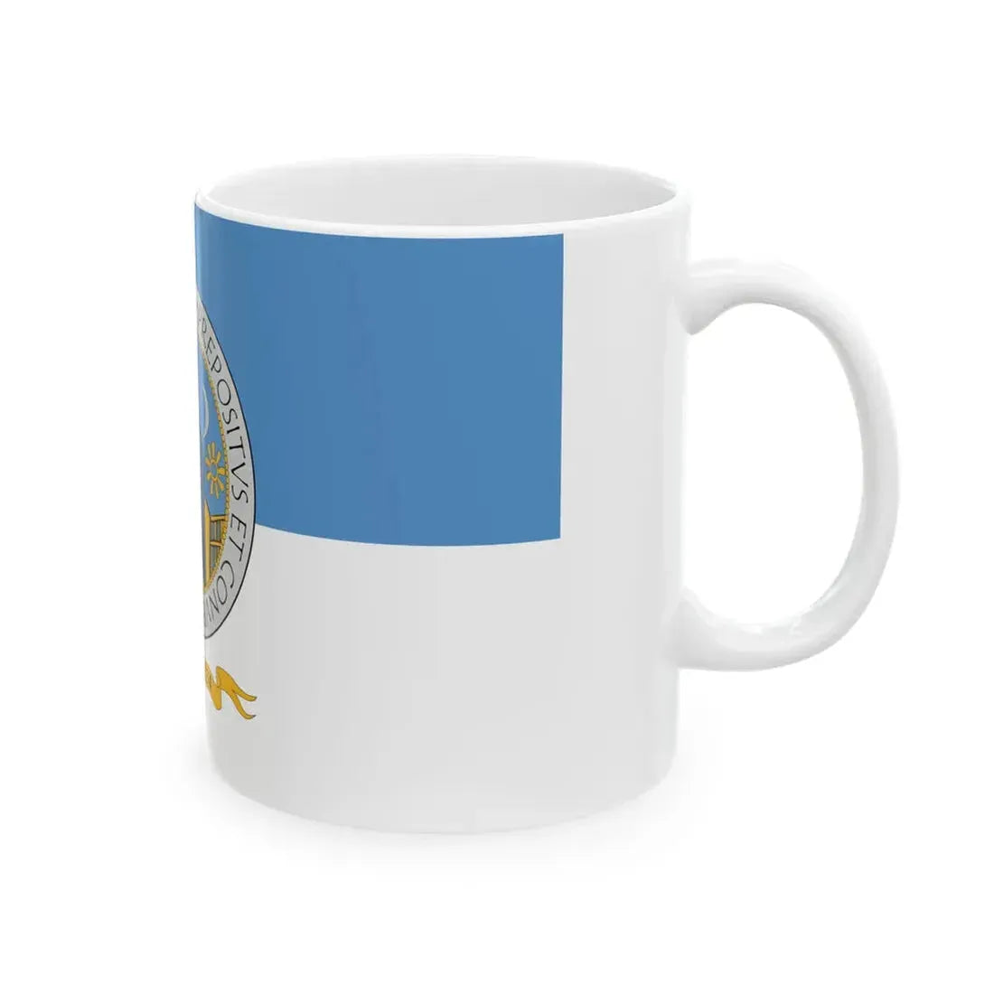Flag of Turje (Hungary) White Coffee Mug - Go Mug Yourself