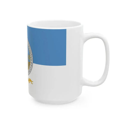 Flag of Turje (Hungary) White Coffee Mug - Go Mug Yourself