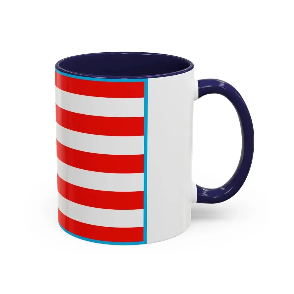 Flag of Turkestan - Accent Coffee Mug - Go Mug Yourself