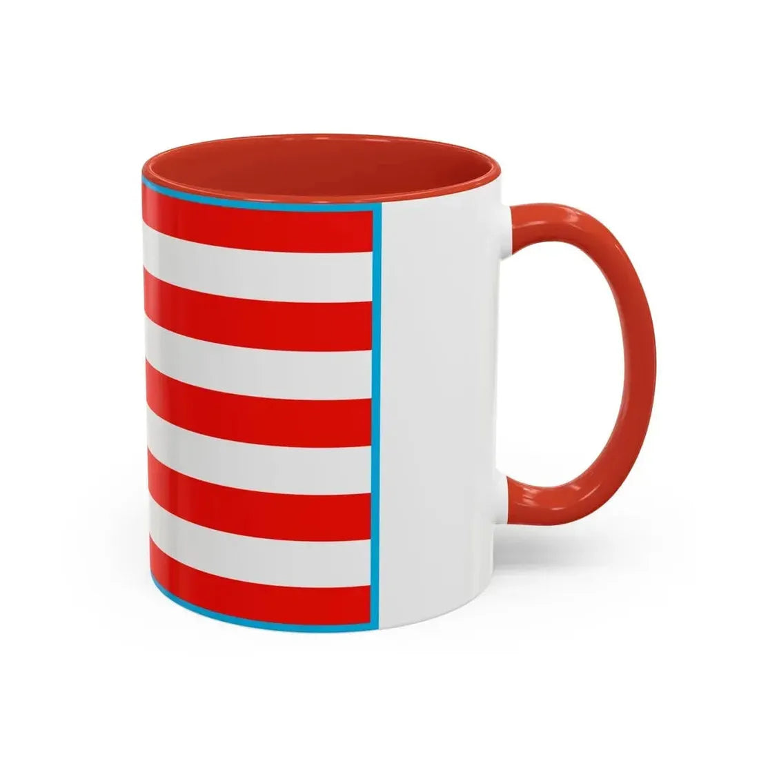 Flag of Turkestan - Accent Coffee Mug - Go Mug Yourself