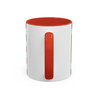 Flag of Turkestan - Accent Coffee Mug - Go Mug Yourself