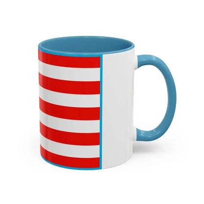 Flag of Turkestan - Accent Coffee Mug - Go Mug Yourself