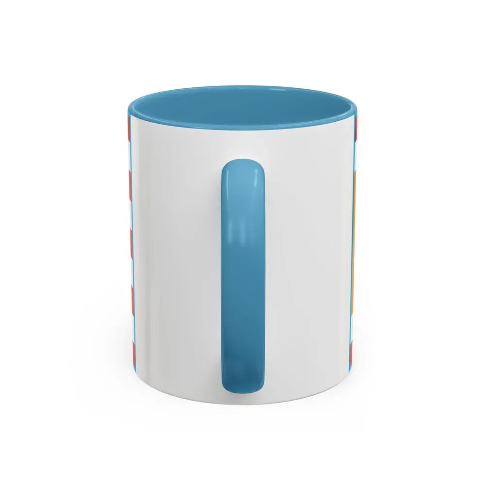 Flag of Turkestan - Accent Coffee Mug - Go Mug Yourself