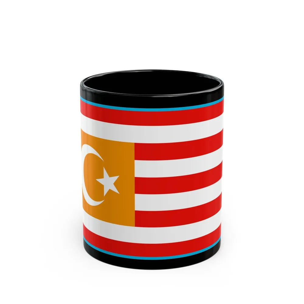 Flag of Turkestan - Black Coffee Mug-11oz-Go Mug Yourself