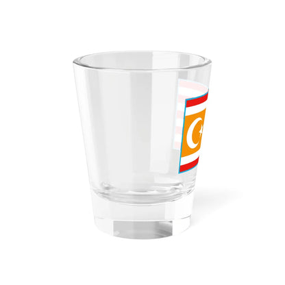 Flag of Turkestan (Kazakhstan) Shot Glass 1.5oz - Go Mug Yourself