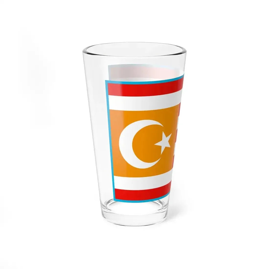 Flag of Turkestan - Pint Glass 16oz - Go Mug Yourself