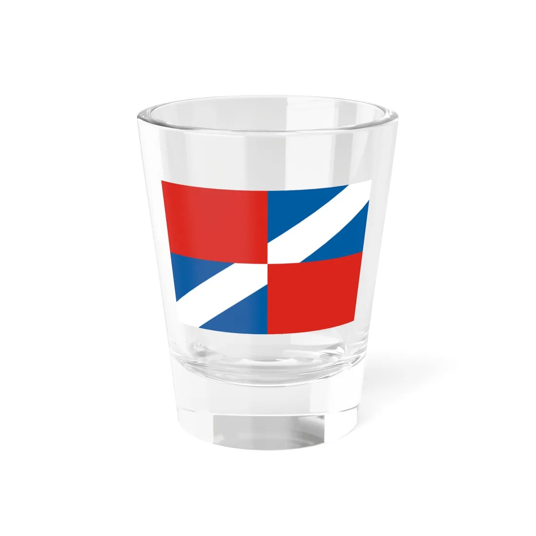 Flag of Turkeve 1941 (Hungary) Shot Glass 1.5oz 1.5oz - Go Mug Yourself