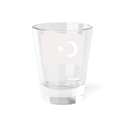 Flag of Turkey physical colors (Turkey) Shot Glass 1.5oz - Go Mug Yourself