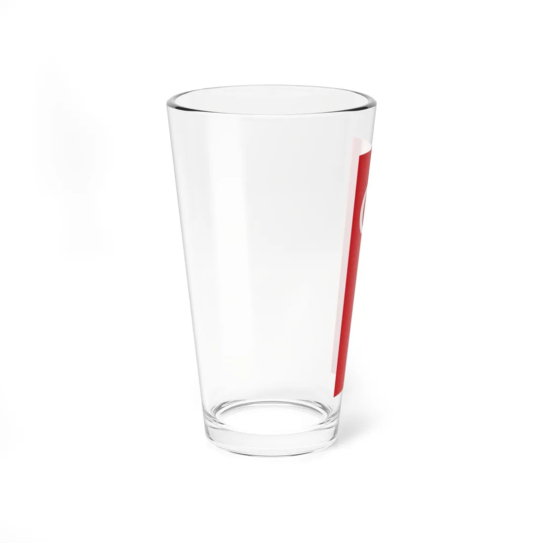 Flag of Turkey vertical (Turkey) Pint Glass 16oz - Go Mug Yourself