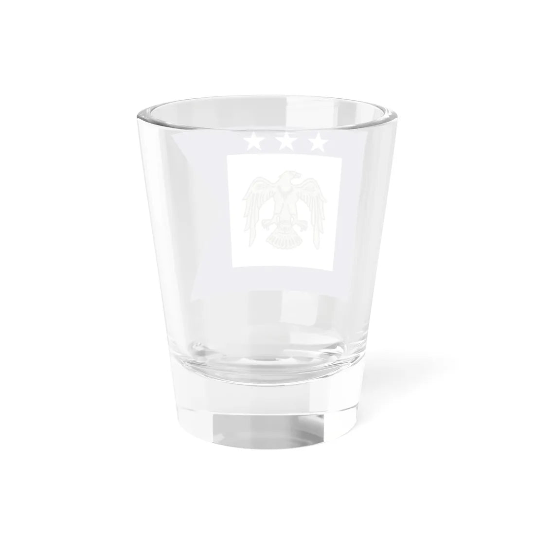 Flag of Turkish Air Force Lieutenant-General (Turkey) Shot Glass 1.5oz - Go Mug Yourself