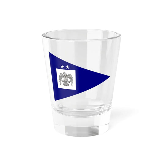 Flag of Turkish Air Force Major General (Turkey) Shot Glass 1.5oz 1.5oz - Go Mug Yourself