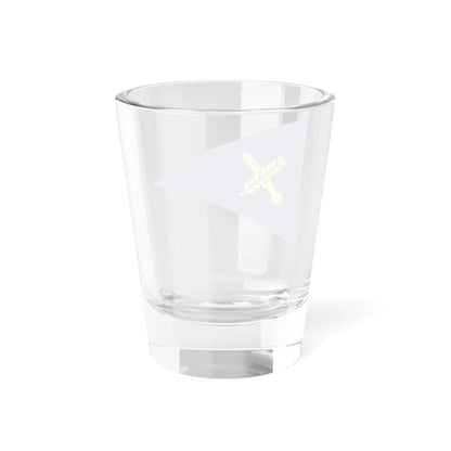 Flag of Turkish Air Force Support Continental Command triangle (Turkey) Shot Glass 1.5oz - Go Mug Yourself